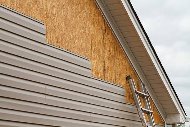 Professional Wood Siding technician working in Edison, GA